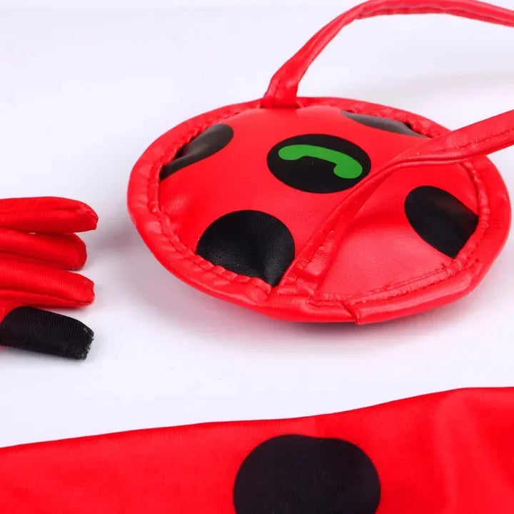 Children's Anime Ladybird Costume with Mask